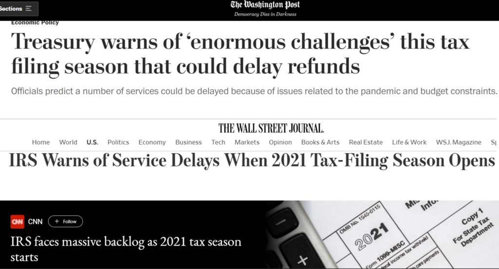 Refund payment delays and challenges this tax season